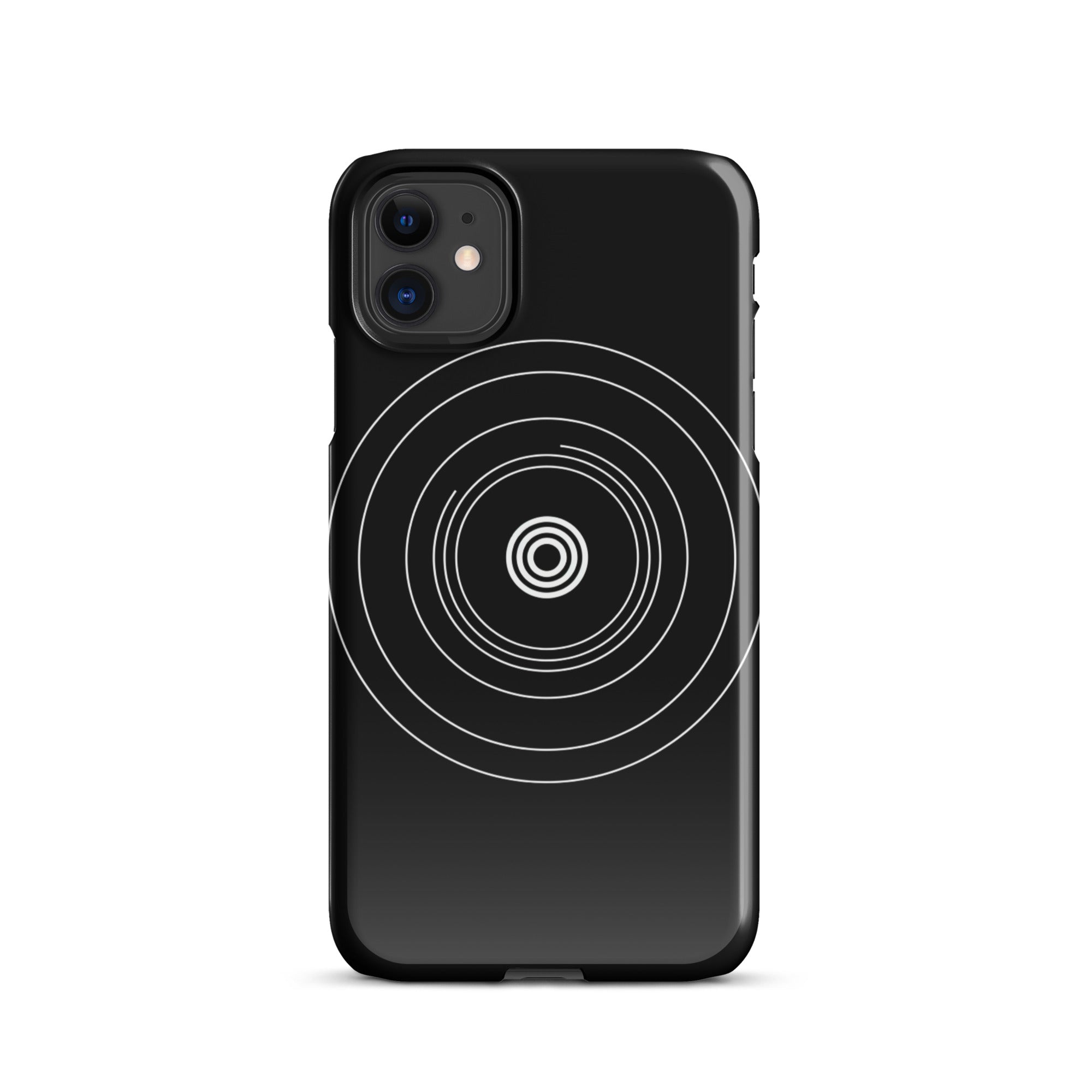 Black Circle Phone case for iPhone-0