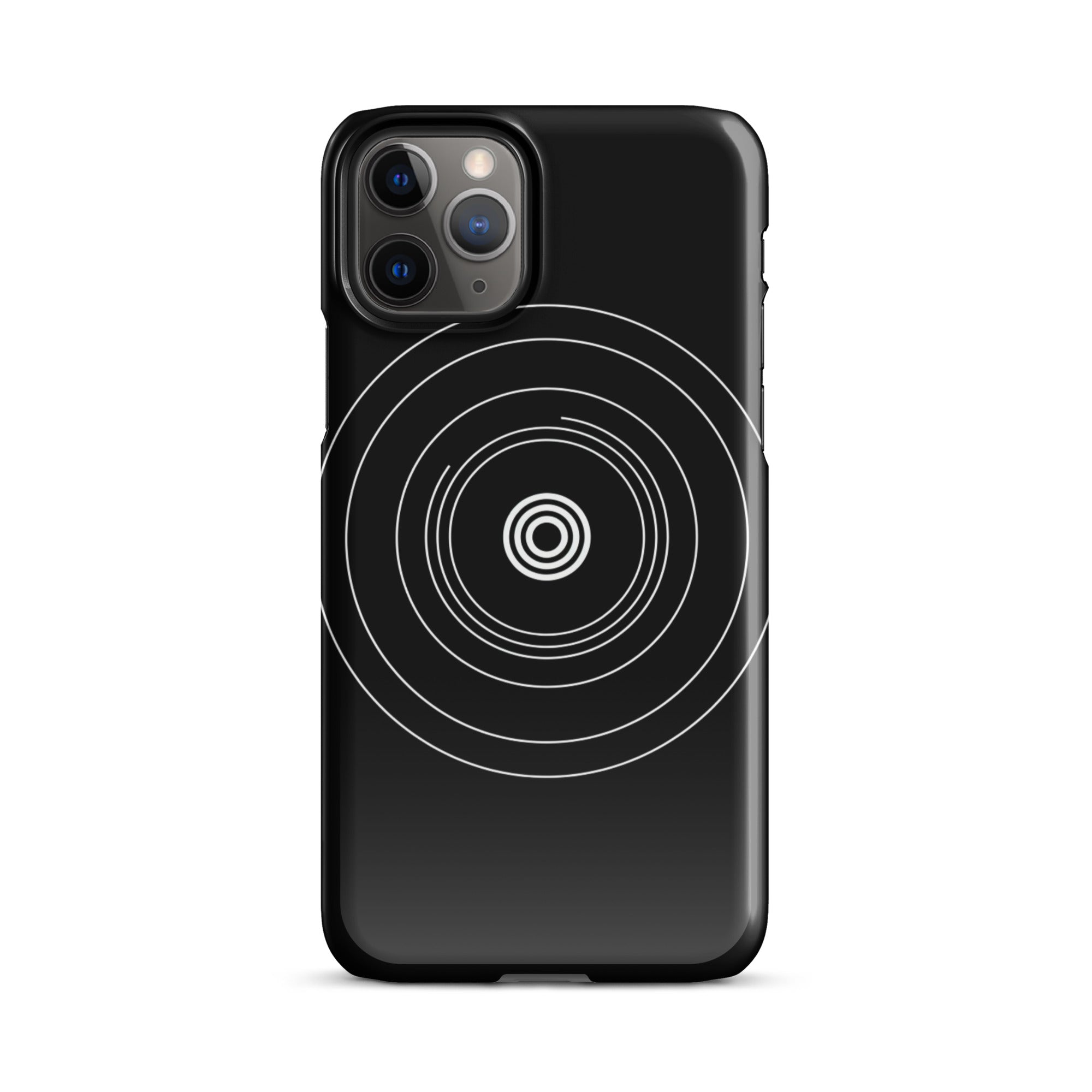 Black Circle Phone case for iPhone-2