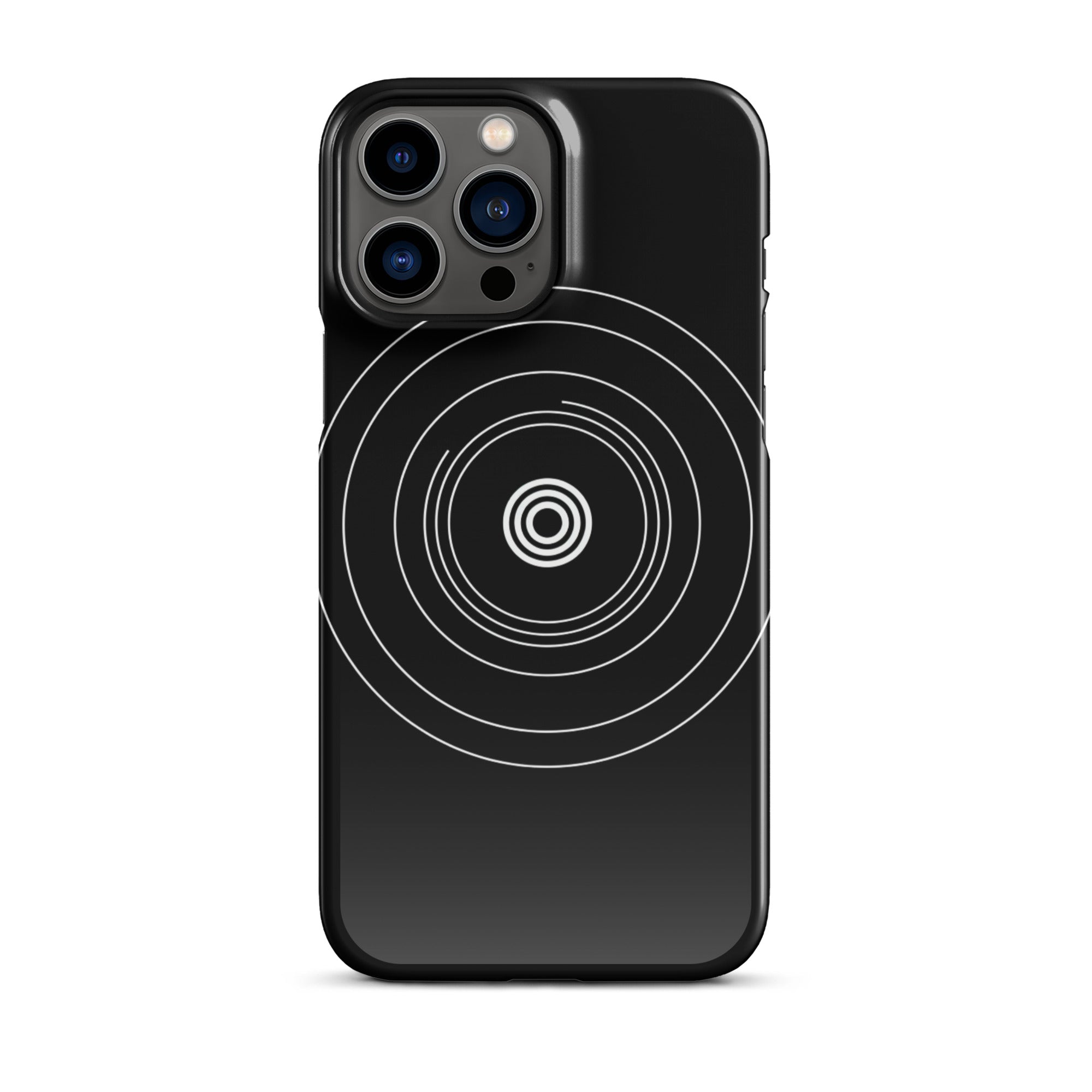Black Circle Phone case for iPhone-20
