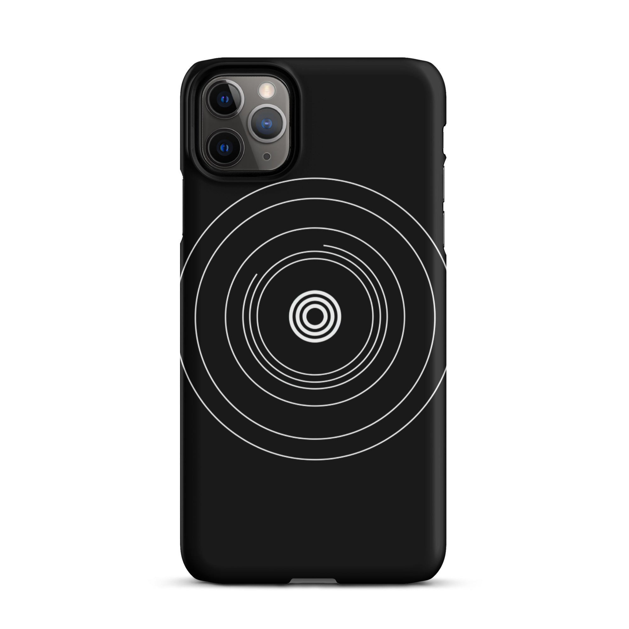 Black Circle Phone case for iPhone-5