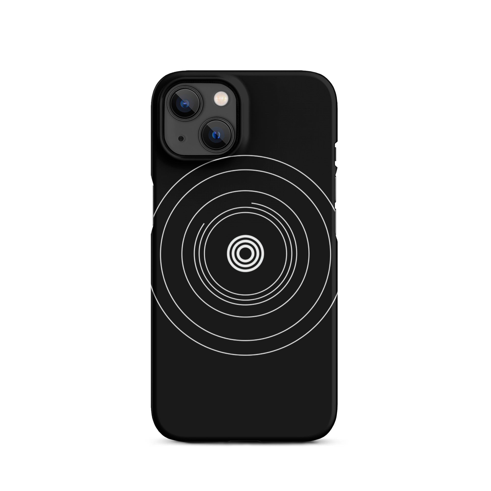 Black Circle Phone case for iPhone-17
