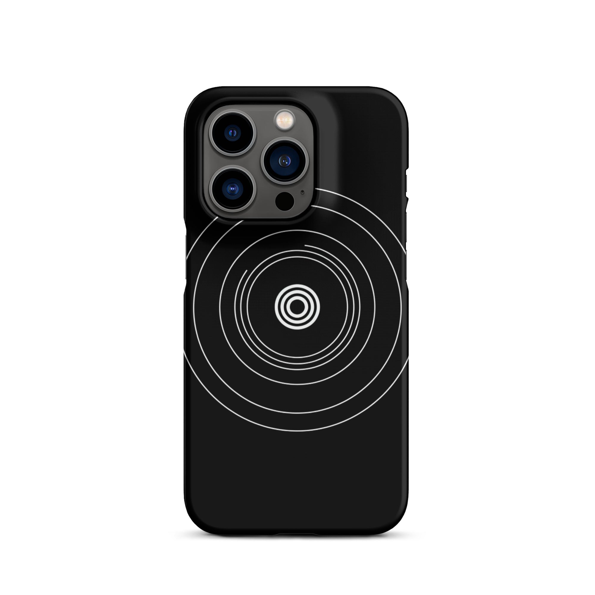 Black Circle Phone case for iPhone-27