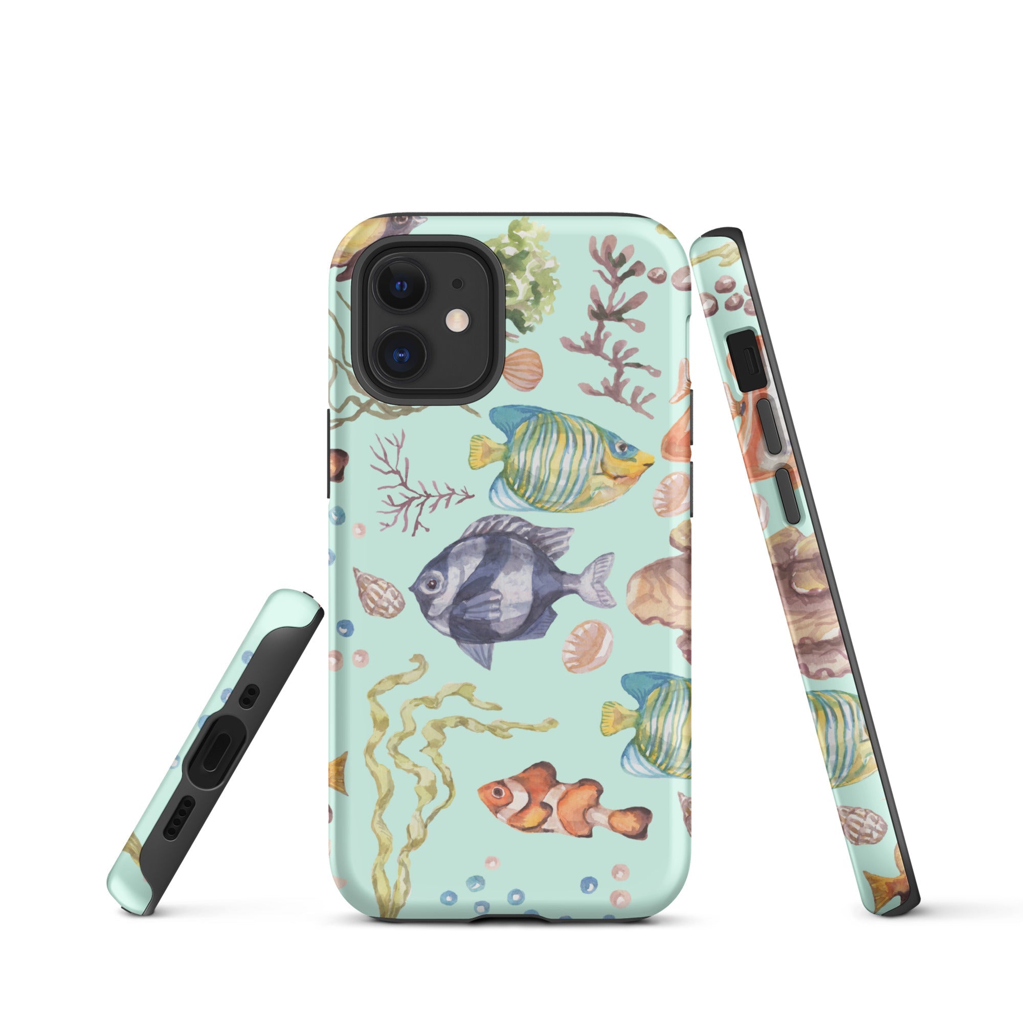 Salty Turquoise Reef Tough Case for iPhone®-5