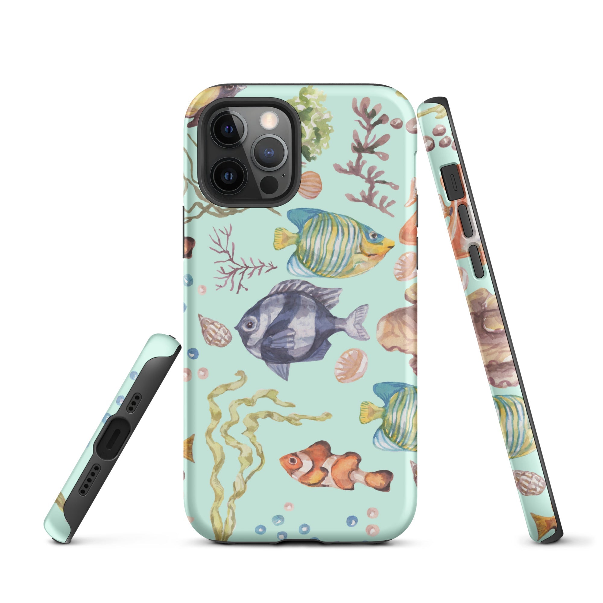 Salty Turquoise Reef Tough Case for iPhone®-7